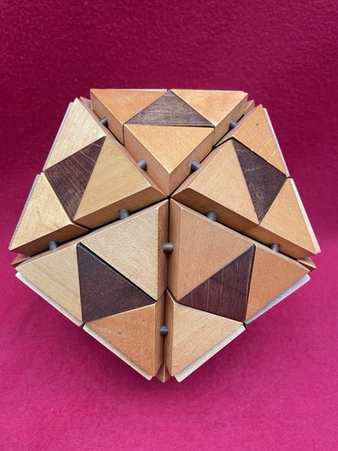 Puzzle sphérique bois - puzzle, en