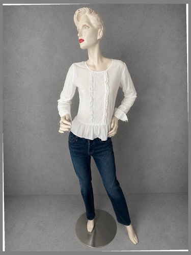 Blouse blanche broderie