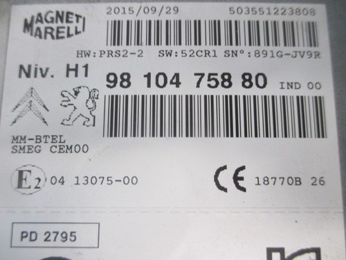 Autoradio smeg recepteur - autoradio,