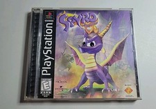 Spyro the Dragon (PlayStation 1, PS1) Black Label- Complete *Tested&Works* Good