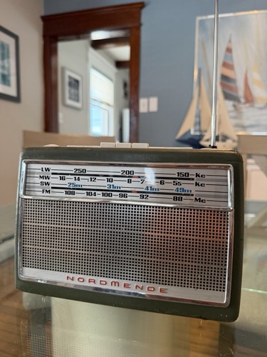 Rare 1950 nordmende radio - nordmende,