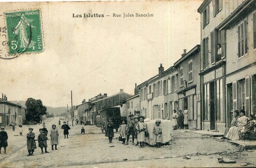 Carte les islettes - carte,