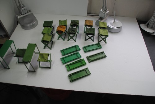 Chaises table officiers - chaises, d'officiers