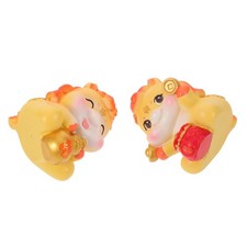  Lot de 2 mini statues de