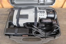 Vintage Panasonic AG-455 S-VHS Camcorder Pro Line W/ Hard Case. Not Fully Tested