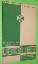 CHEF #151 1938 SCOUT SCOUTISME