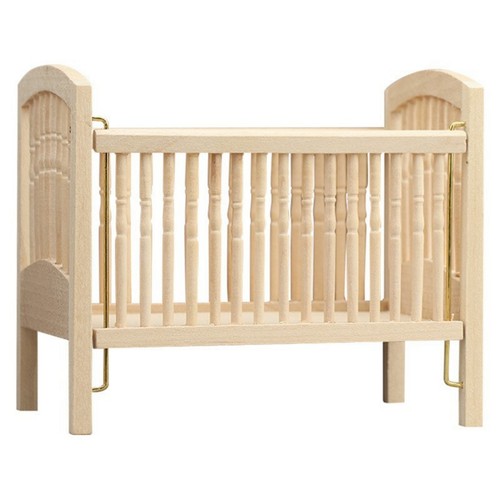 Berceau miniature bois 12 - berceau,