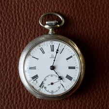 MONTRE GOUSSET ARGENT OMEGA