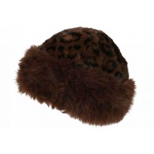 Chapka Bonnet Fourrure Leopard