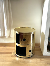 CHEVET KARTELL OR / 2 tiroirs