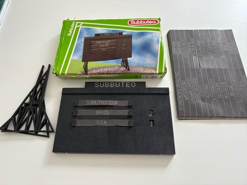 Subbuteo tableau affichage - subbuteo,