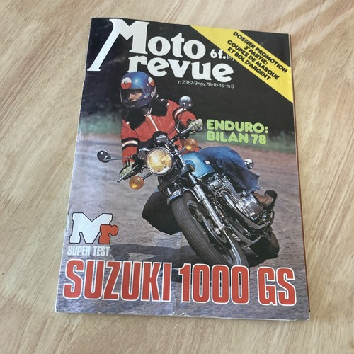 Magazine moto revue 1978 - moto,