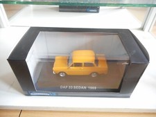 Lagamo Miniature 43 Daf 33 Sedan 1969 in Yellow on 1:43 in Box