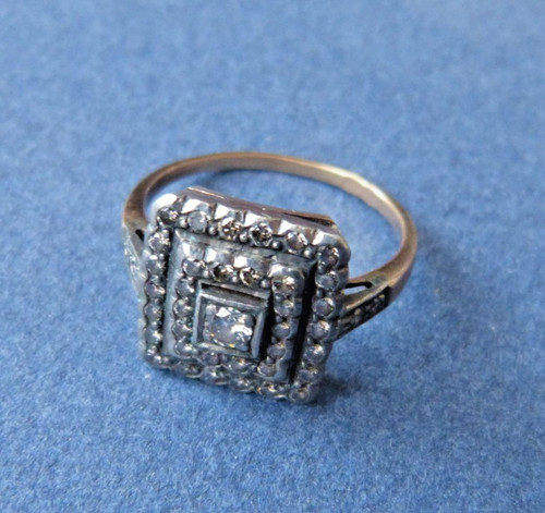Bague massif 18k et - bague, or