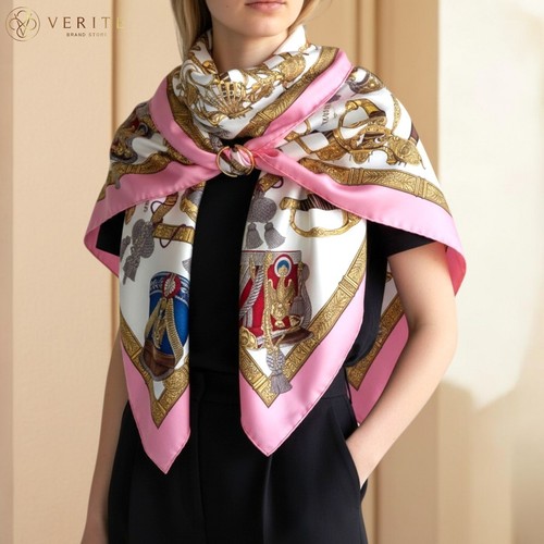 Rare vintage foulard - en, soie
