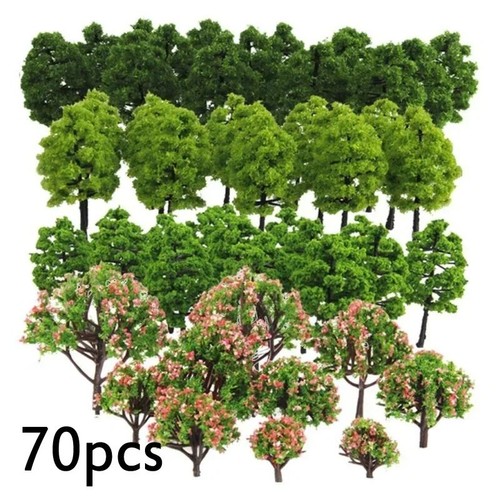 Lot arbres oo miniatures - ho,