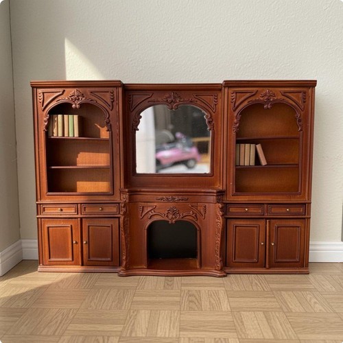 Meuble cheminée miniature - meuble,
