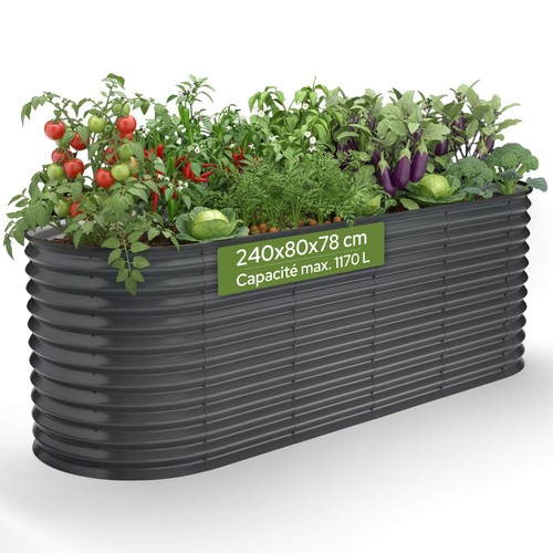 Arebos bac potager surélevé - potager,