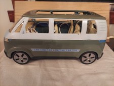 Vtg 2002 Barbie Volkswagen Micro Bus Camper Van See Full Description 