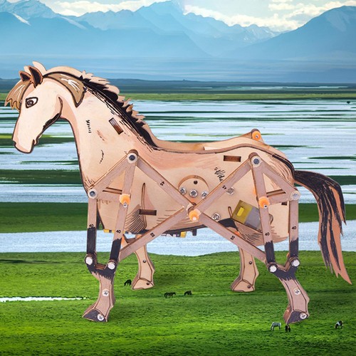 Mécanique cheval éducatif - 3d,