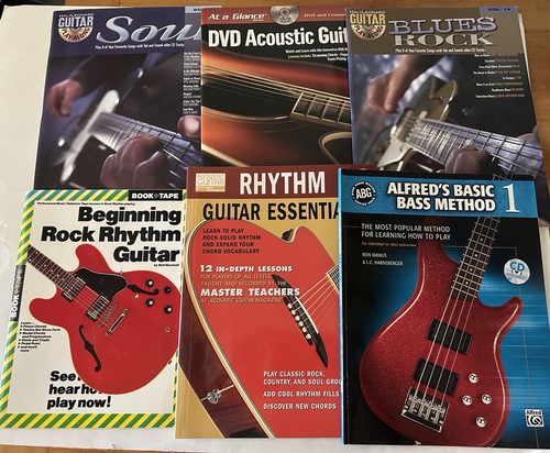Collection guitar books - collection,