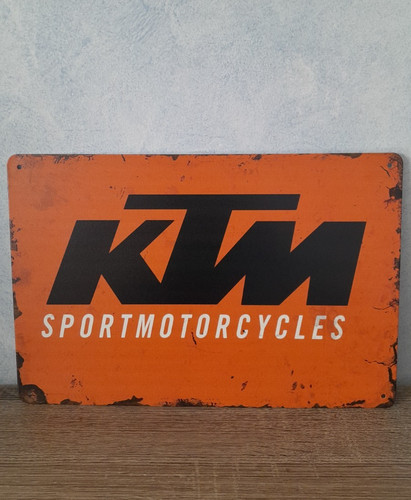 Plaques métal style - , vintage