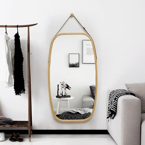 Miroir mural 74x43cm décor - mural,