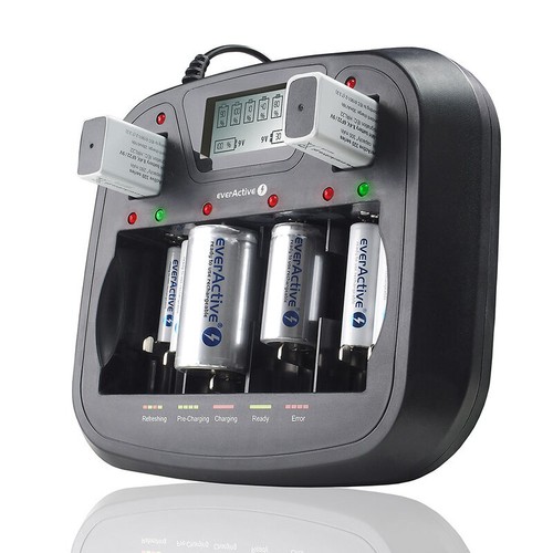 Chargeur piles universel - de,