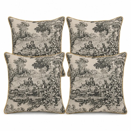 Coussin décoratif 45x45 toile - décoratif,