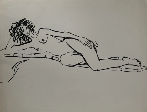 Très beau dessin - dessin, nu