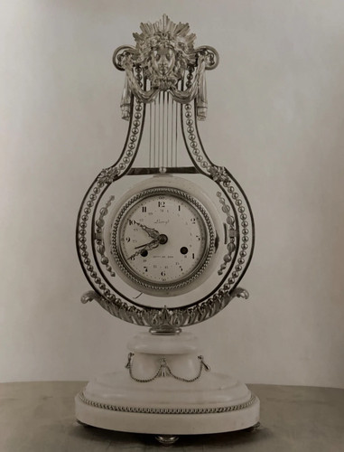 Photographie pendule bronze - pendule,
