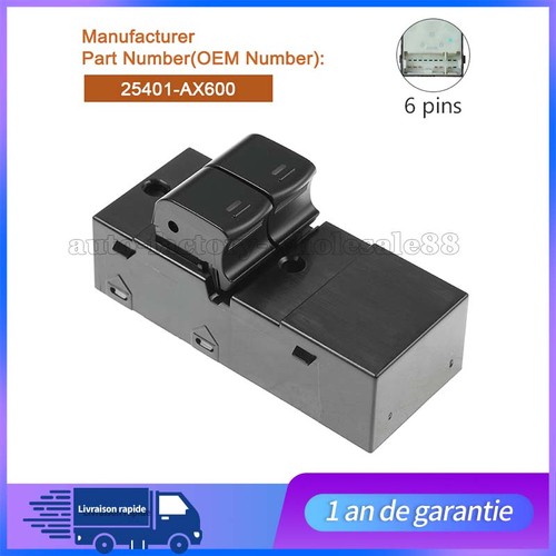 Commande bouton lève vitre - commande,
