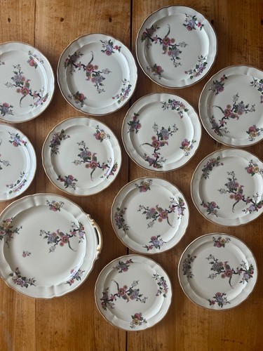 Service dessert porcelaine - service, à