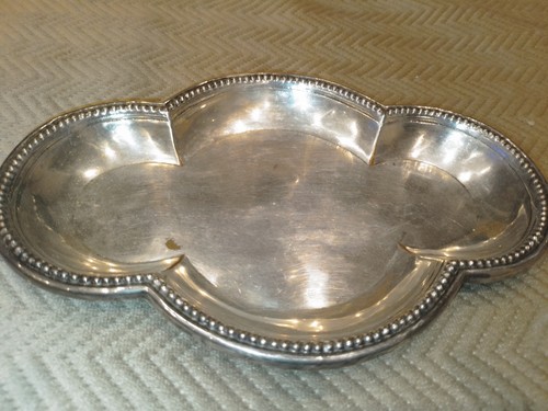Ancien plateau pour burettes - plateau, burettes/