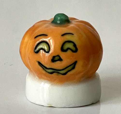Fève halloween citrouille - fève,