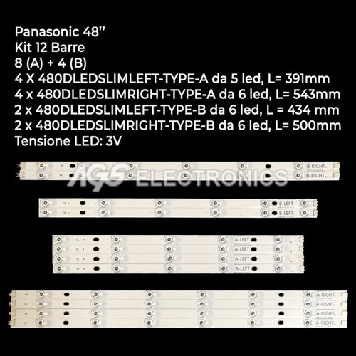 Kit barres bande led - barres, tv