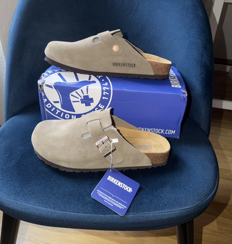 Birkenstock boston taupe - birkenstock,