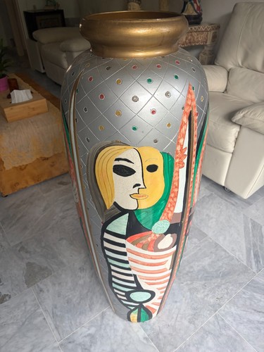Vase céramique style art - vase,