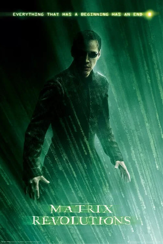 Affiche matrix revolutions neo - revolutions,