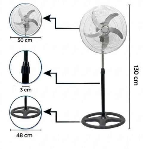 Ventilateur sur pied puissant - ventilateur,