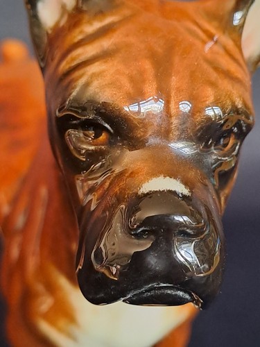Magnifique chien céramique