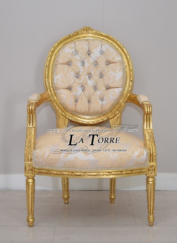 Fauteuil cordelia baroque - fauteuil,