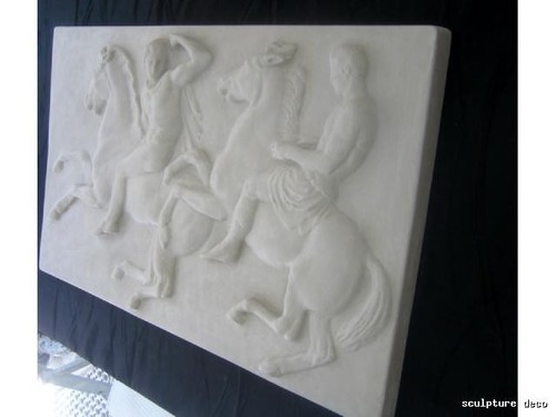 Grand bas relief grec - bas,