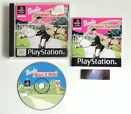 Barbie aventure equestre ps1 - barbie,