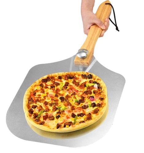 Pelle pizza aluminium avec - à,