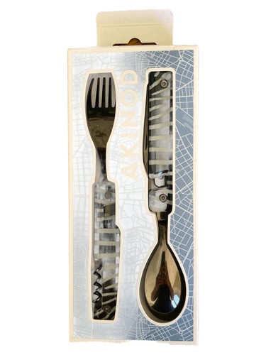 Akinod set couverts zèbre - set,