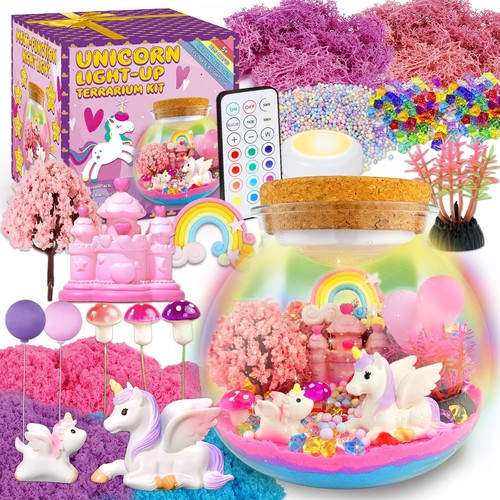 Terrarium kit with unicorn - with,