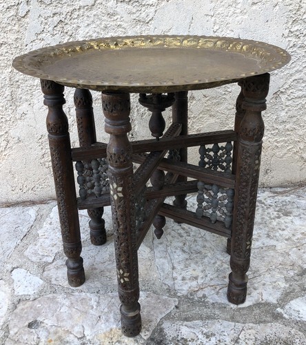 Table thé pliante - table, à