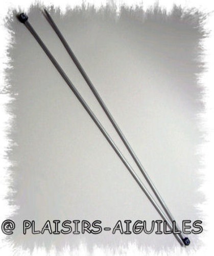 Aiguilles tricoter 40cm - a,