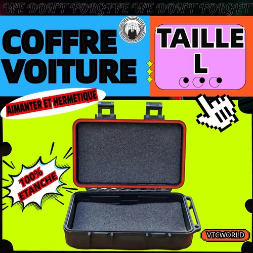 Coffre voiture étanche - coffre, et